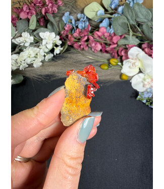 High Grade Vanadinite Specimen #137, 7.55gr