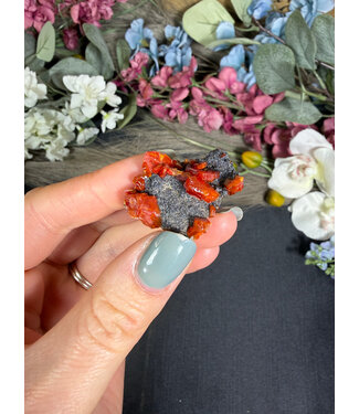 High Grade Vanadinite Specimen #135, 15.22gr