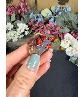 High Grade Vanadinite Specimen #144, 16.5gr