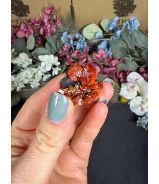 High Grade Vanadinite Specimen #131, 14.33gr