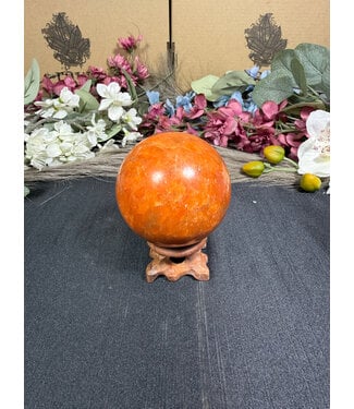 Sunstone Sphere #3, 414gr, 66.2mm