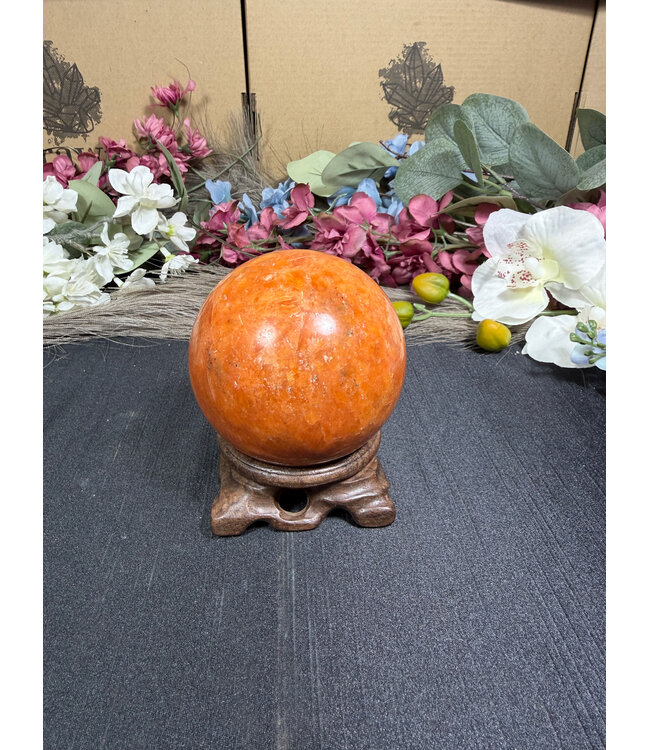 Sunstone Sphere #6, 526gr, 71.7mm