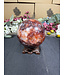 Fire Quartz Sphere #8, 1302gr, 98.4mm