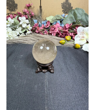 Smoky Quartz Sphere #2, 188gr, 51.5mm