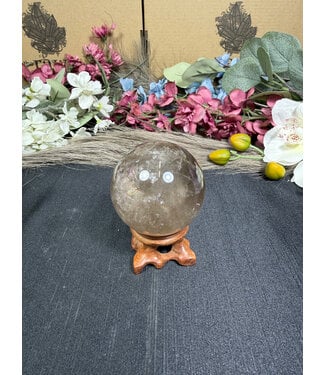 Smoky Quartz Sphere #5, 250gr, 56.5mm