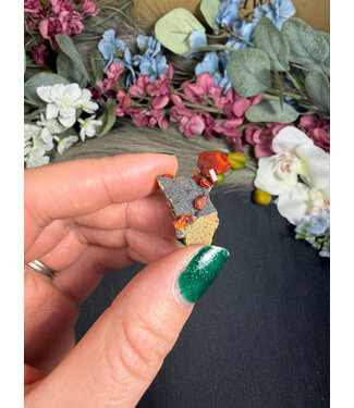 High Grade Vanadinite Specimen #147, 6gr