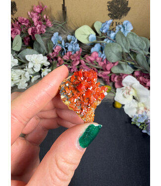 High Grade Vanadinite Specimen #150, 16.56gr