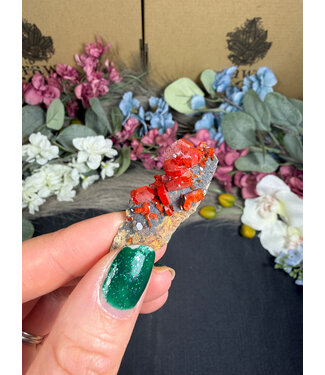 High Grade Vanadinite Specimen #151, 10.77gr