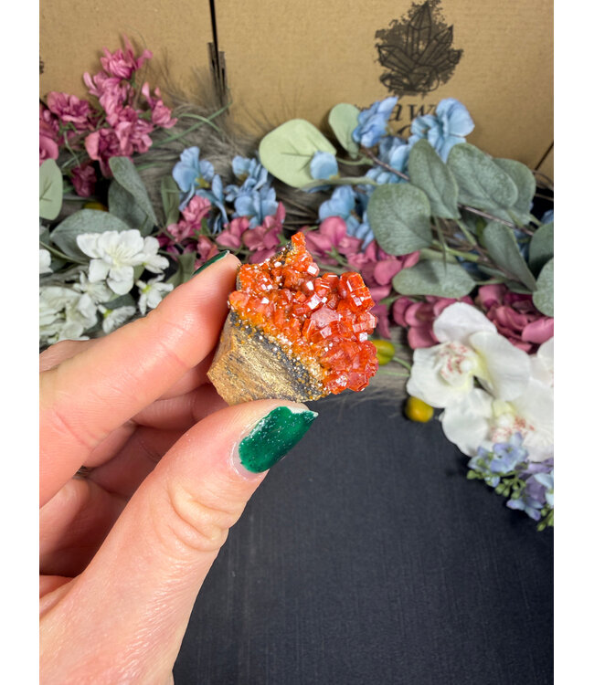 High Grade Vanadinite Specimen #152, 23.97gr