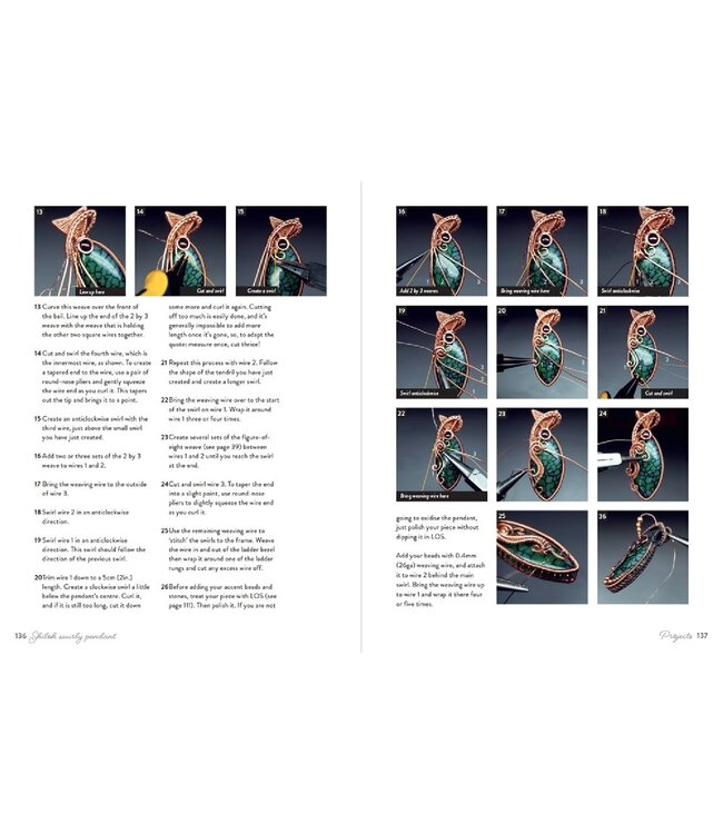 Twisted: wire jewellery techniques and projects