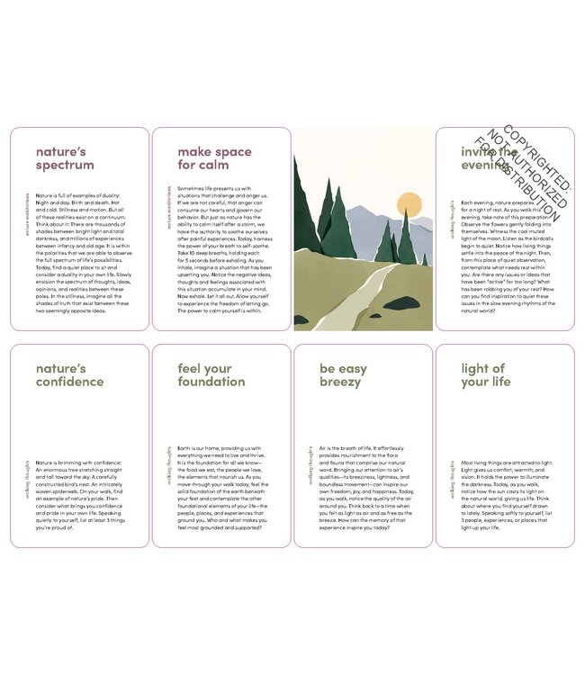 Nature Meditations Deck