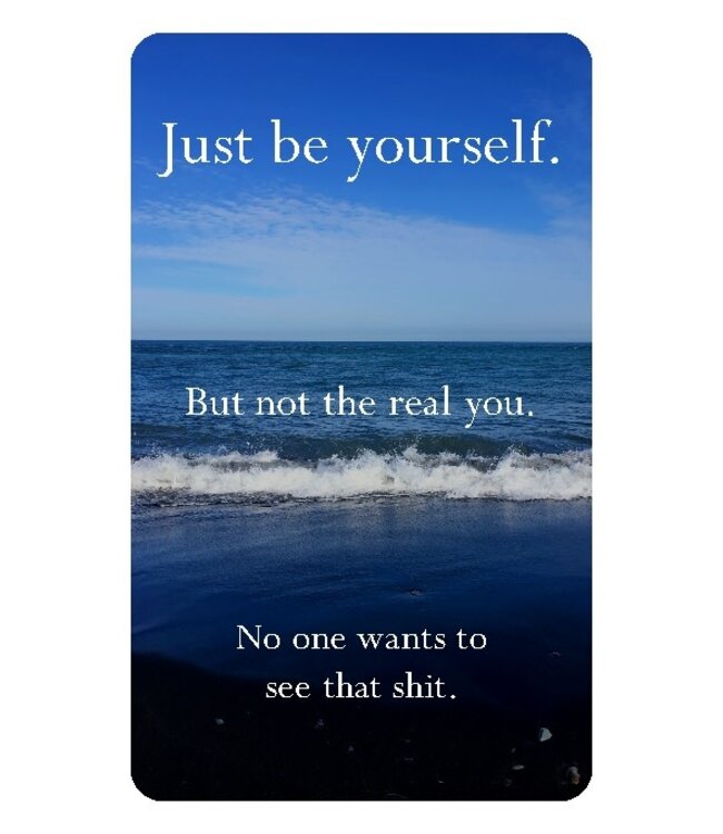 Disappointing Affirmations Card Deck