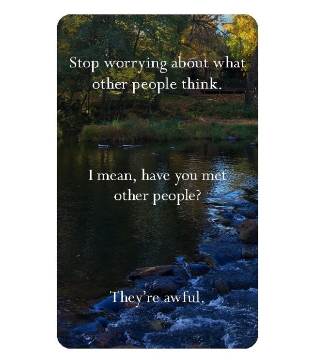 Disappointing Affirmations Card Deck