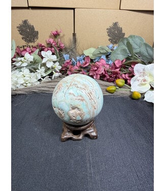 Smithsonite Sphere #6, 441.09gr, 67.5mm