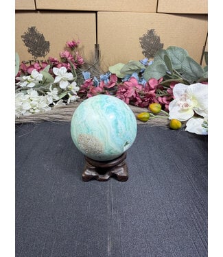 Smithsonite Sphere #5, 490.04gr, 69.4mm