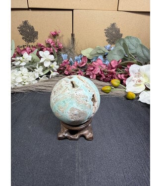 Smithsonite Sphere #3, 397.13gr, 67.9mm