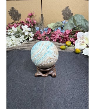 Smithsonite Sphere #2, 336.89gr, 63mm