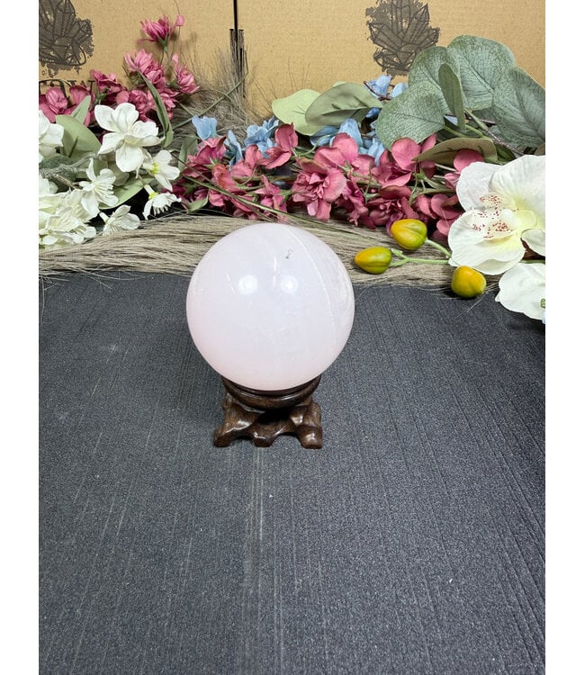 Mangano Calcite Sphere #2, 256gr, 56.4mm