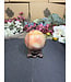 Peach Calcite Sphere #5, 450gr, 67.8mm