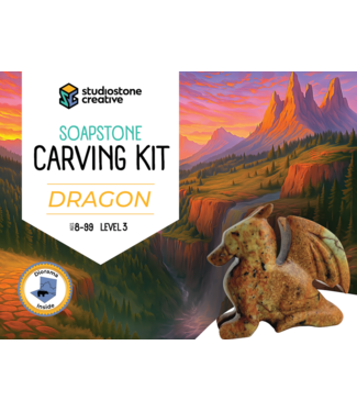 Soapstone Carving Kit: Dragon