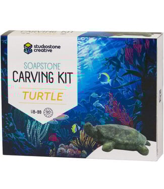 Soapstone Carving Kit: Turtle