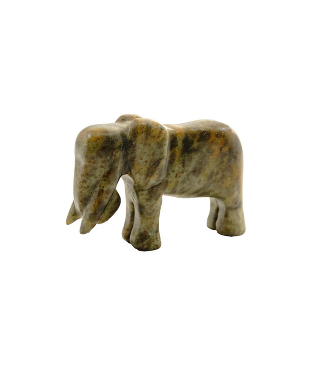 Soapstone Carving Kit: Elephant