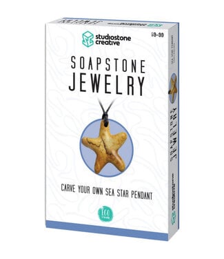 Soapstone Carving Kit: Sea Star Pendant