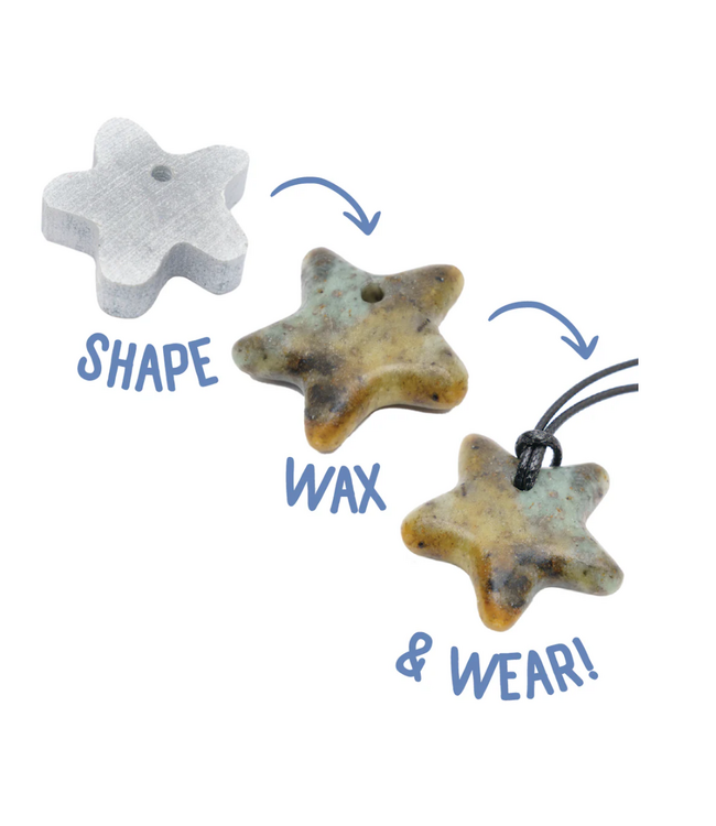 Soapstone Carving Kit: Sea Star Pendant