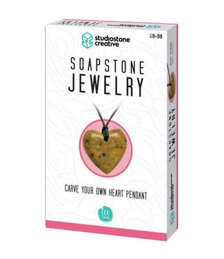 Soapstone Carving Kit: Heart