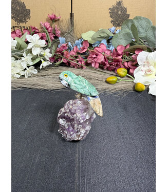 Gemstone Parrot #354, 124gr