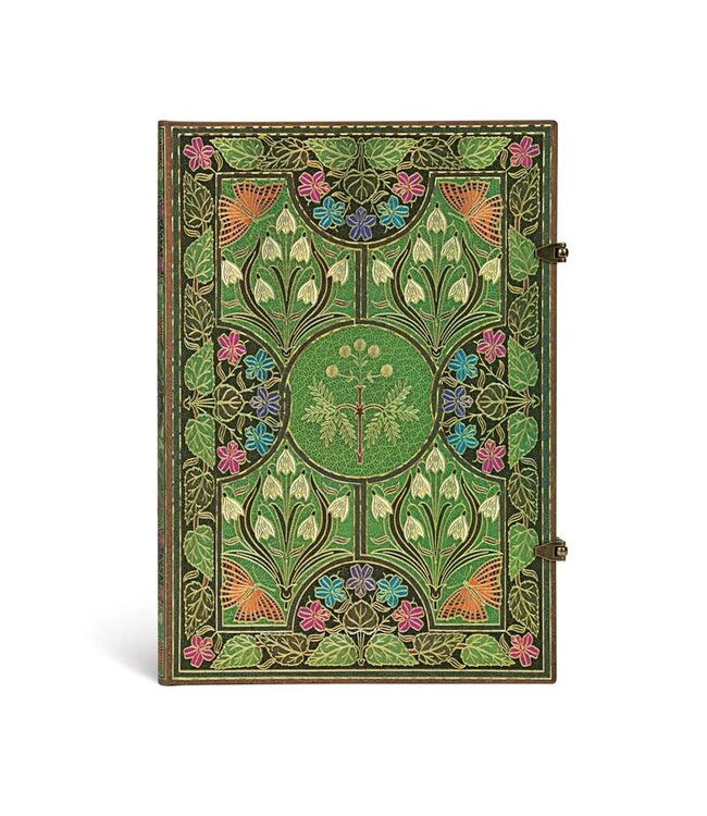 Journal: Poetry in Bloom Grande Unlined Hardcover