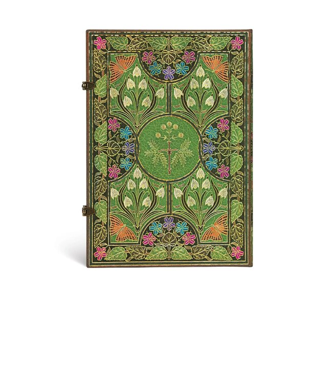 Journal: Poetry in Bloom Grande Unlined Hardcover