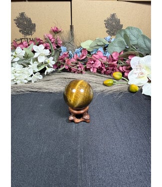 Tiger Eye Sphere #5, 110gr, 42.6mm