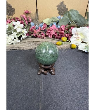 Nephrite Sphere #1, 214gr, 51.1mm