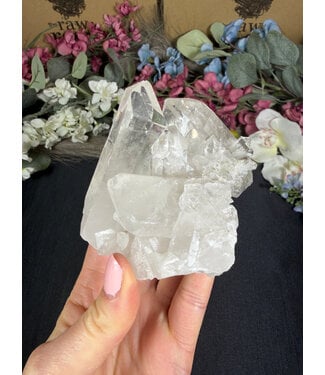 Clear Quartz Cluster #362, 382gr