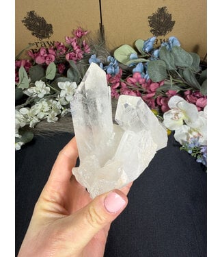 Clear Quartz Cluster #367, 432gr