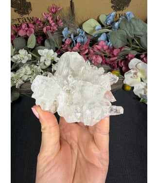 Clear Quartz Cluster #380, 230gr