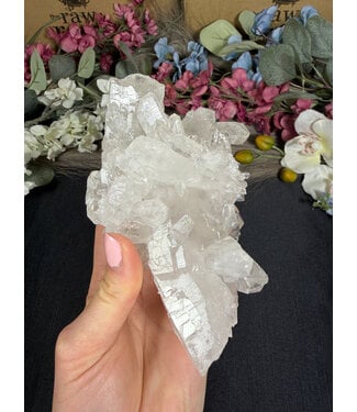 Clear Quartz Cluster #375, 602gr