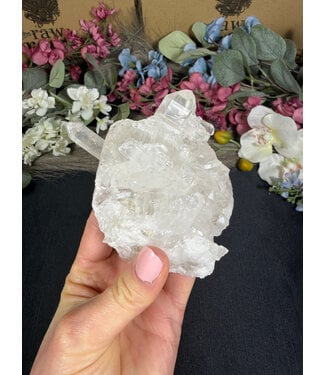 Clear Quartz Cluster #377, 362gr