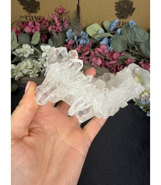 Clear Quartz Cluster #374, 354gr