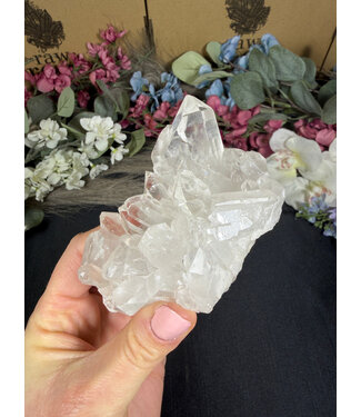 Clear Quartz Cluster #373, 373gr