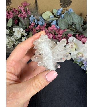 Clear Quartz Cluster #371, 88gr