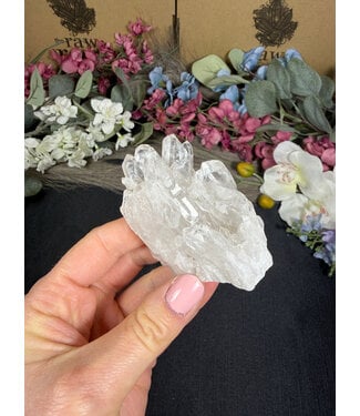 Clear Quartz Cluster #370, 108gr