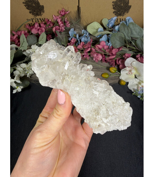 Clear Quartz Cluster #361, 236gr