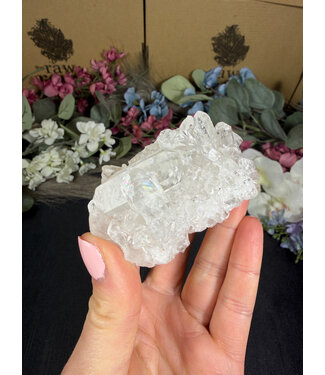Clear Quartz Cluster #360, 132gr