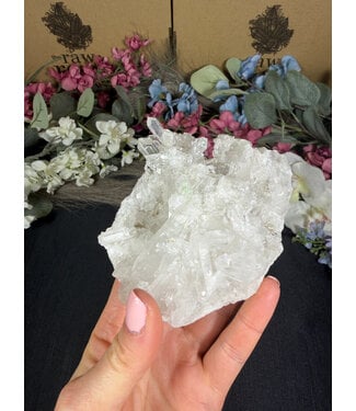 Clear Quartz Cluster #355, 344gr