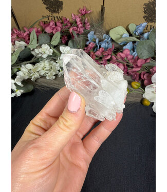 Clear Quartz Cluster #354, 102gr