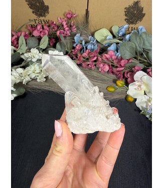 Clear Quartz Cluster #352, 190gr