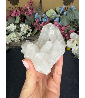 Clear Quartz Cluster #349, 260gr