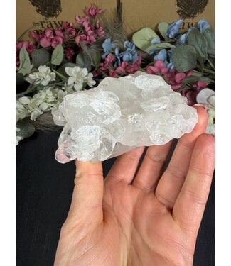 Clear Quartz Cluster #345, 274gr